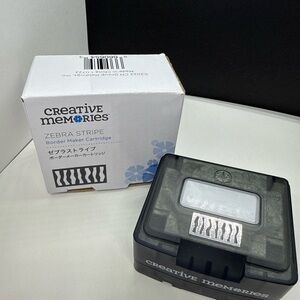 Creative Memories Zebra Stripe BMC Brand New